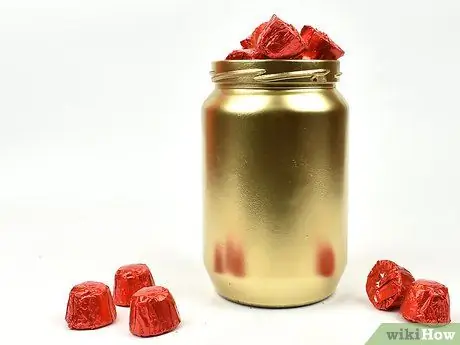 Украшаем стеклянными банками Шаг 3