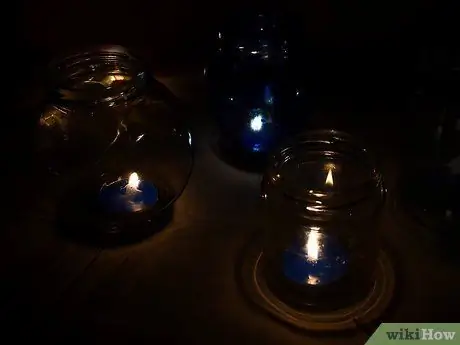 Украшаем стеклянными банками Шаг 6