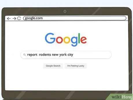 Сообщить о заражении крыс, шаг 2 Сообщить о заражении крыс, шаг 2