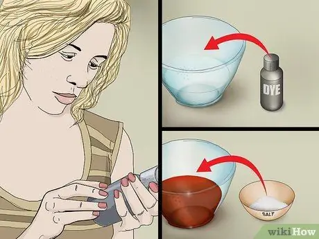 Бегунки на стол с краской Ombre, шаг 2
