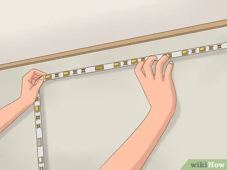 Установка светодиодной ленты. Шаг 12