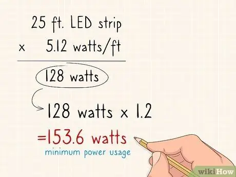 Установите светодиодную ленту освещения Шаг 4