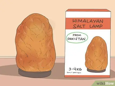 Проверьте лампу из гималайской соли. Шаг 1