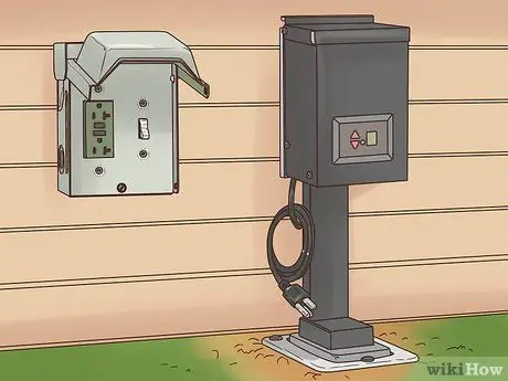 Установка наружного светильника Шаг 3