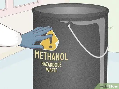 Хранение метанола Шаг 9