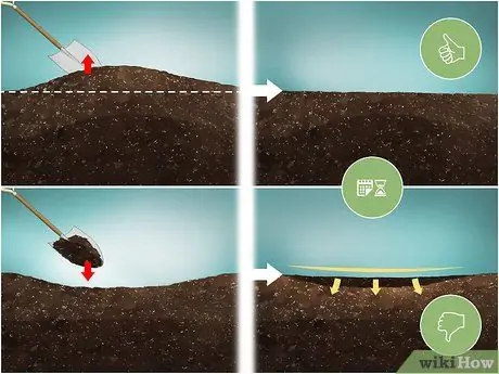 Уровень земли для бассейна Шаг 3