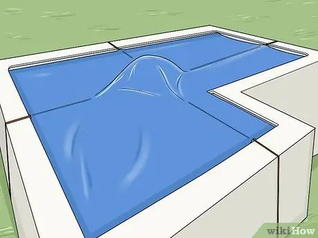 Не допускайте замерзания надземного бассейна Шаг 2