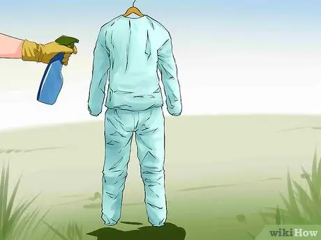 Очистите костюм для сауны, шаг 2