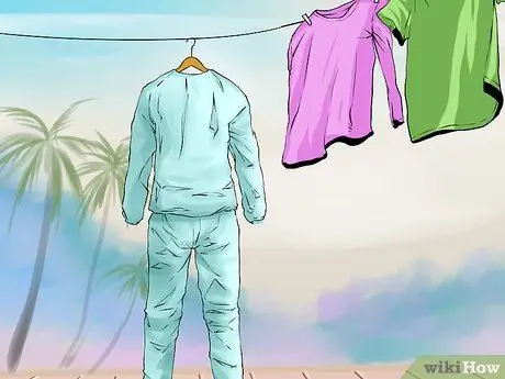 Очистите костюм для сауны Шаг 4