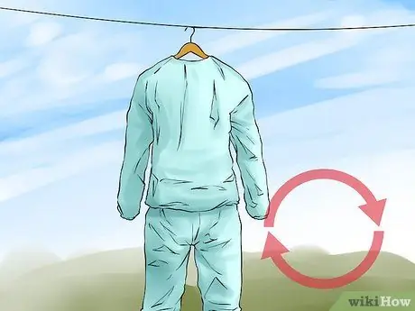 Очистите костюм для сауны Шаг 7