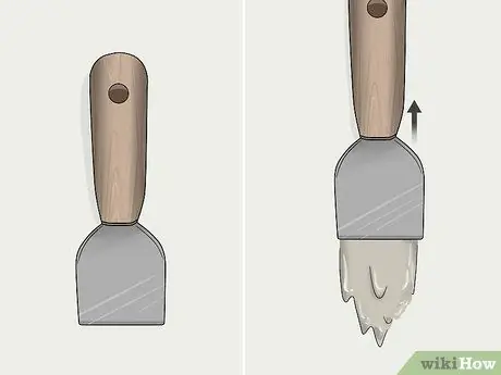 Используйте шпатель Шаг 4