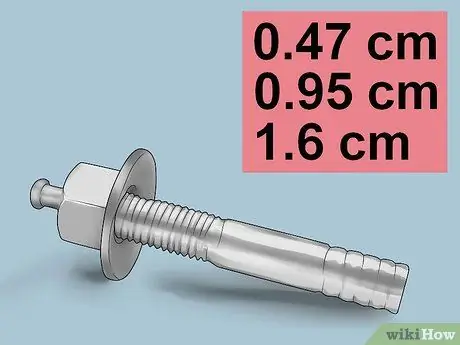 Выберите крепеж для бетона Шаг 5