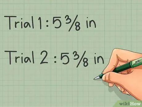 Шаг 7 измерения длины
