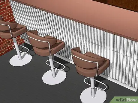 Измерьте барные стулья Шаг 9