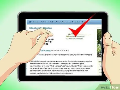 Чистый пластиковый настил Шаг 6 Чистый пластиковый настил Шаг 6