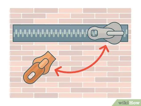 Замените застежку-молнию Шаг 4