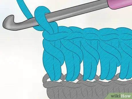 Вязание гетры крючком Шаг 12