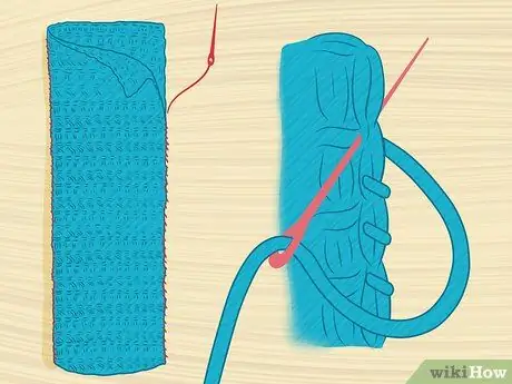 Вязание гетры крючком Шаг 16