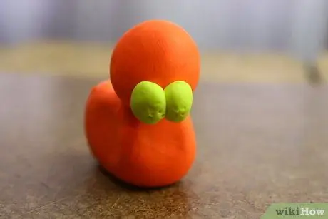 Сделайте стоящего тигра из глины. Шаг 4