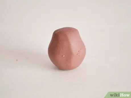 Сделайте обезьяну из глины. Шаг 2