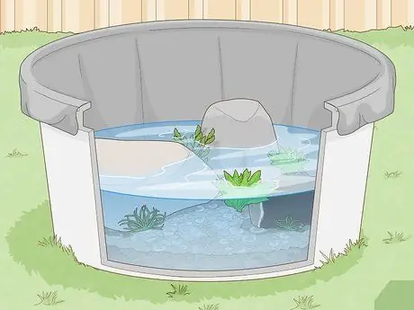 Сделать мини-пруд Шаг 8