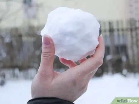 Сделать снежок Шаг 15