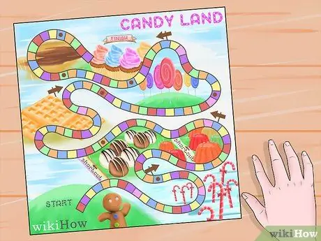 Играть в Candy Land, шаг 1