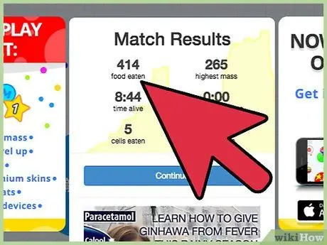 Будьте хороши в Agar.io, шаг 3