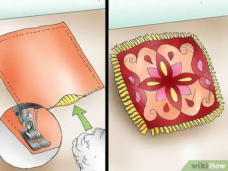 Сделать подушку для броска Step 10