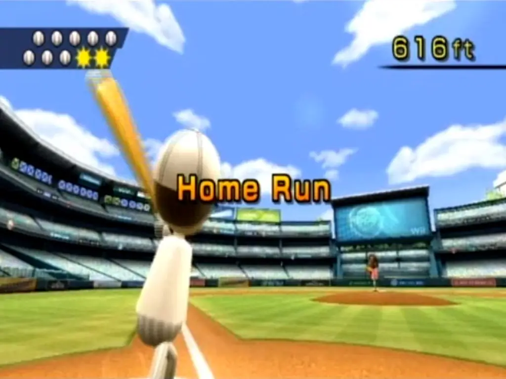 Как сделать хоумран в Wii Sports: 4 шага (с изображениями)