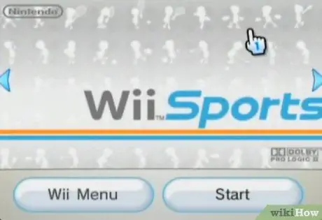 Превратите теннисные корты в синий цвет в Wii Sports Step 2