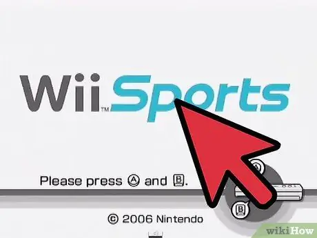 Играть в Wii Sports Шаг 1