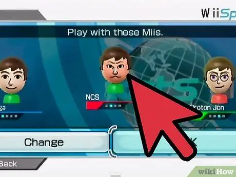 Играть в Wii Sports, шаг 2