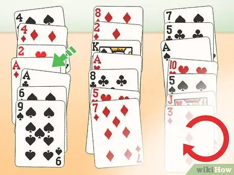 Выполните фокус Twenty One Eleven Card Шаг 4