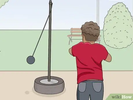 Играть в Tetherball Шаг 1