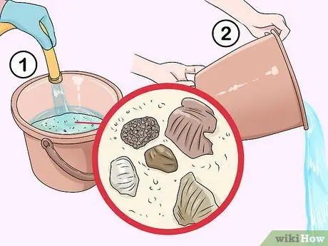 Чистый пляжный песок, шаг 3 Чистый пляжный песок, шаг 3