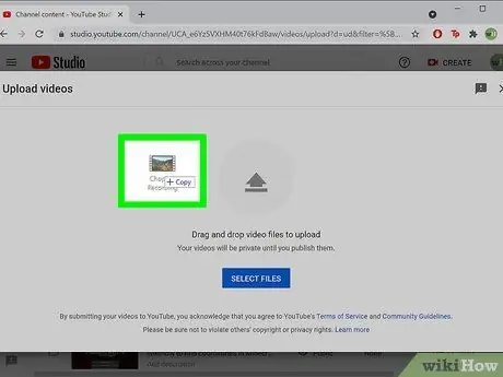 Премьера видео на YouTube Шаг 2