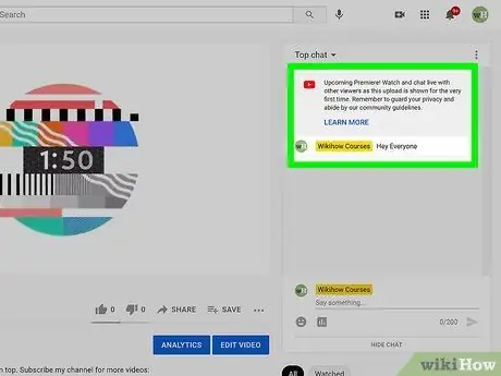 Премьера видео на YouTube Шаг 6