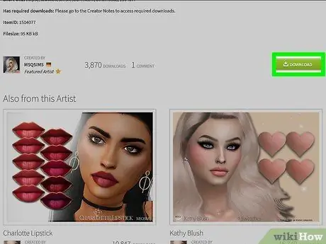 Загрузите пользовательский контент для Sims 4, шаг 5