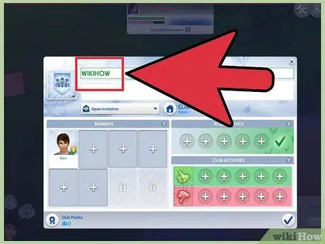 Создайте клуб в Sims 4, шаг 6