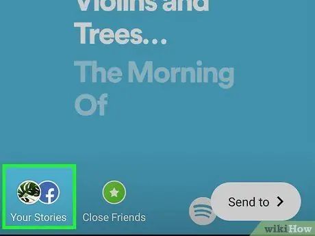 Опубликовать из Spotify в Instagram Шаг 6
