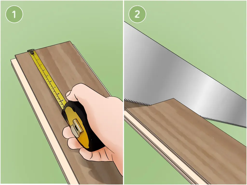 Как измерить пол для ламината: 9 шагов (с изображениями)