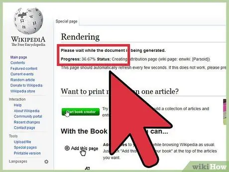 Скачать страницу Википедии в формате PDF Шаг 5 Скачать страницу Википедии в формате PDF Шаг 5