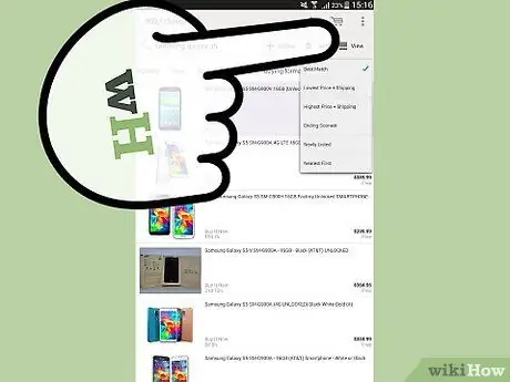 Сохранение результатов поиска на eBay Шаг 15