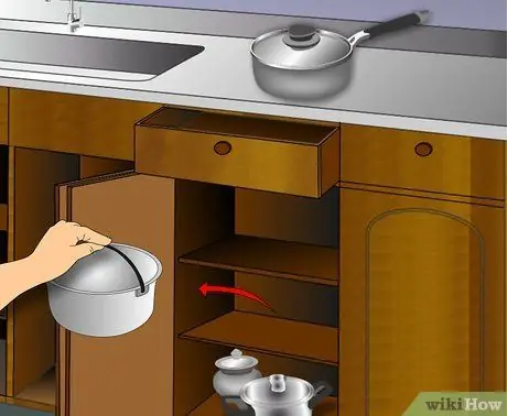 Чистые кухонные шкафы, шаг 1