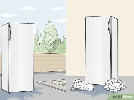 Размораживание морозильной камеры Шаг 4