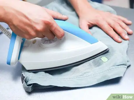 Удаление жевательной резинки с хлопка Шаг 6