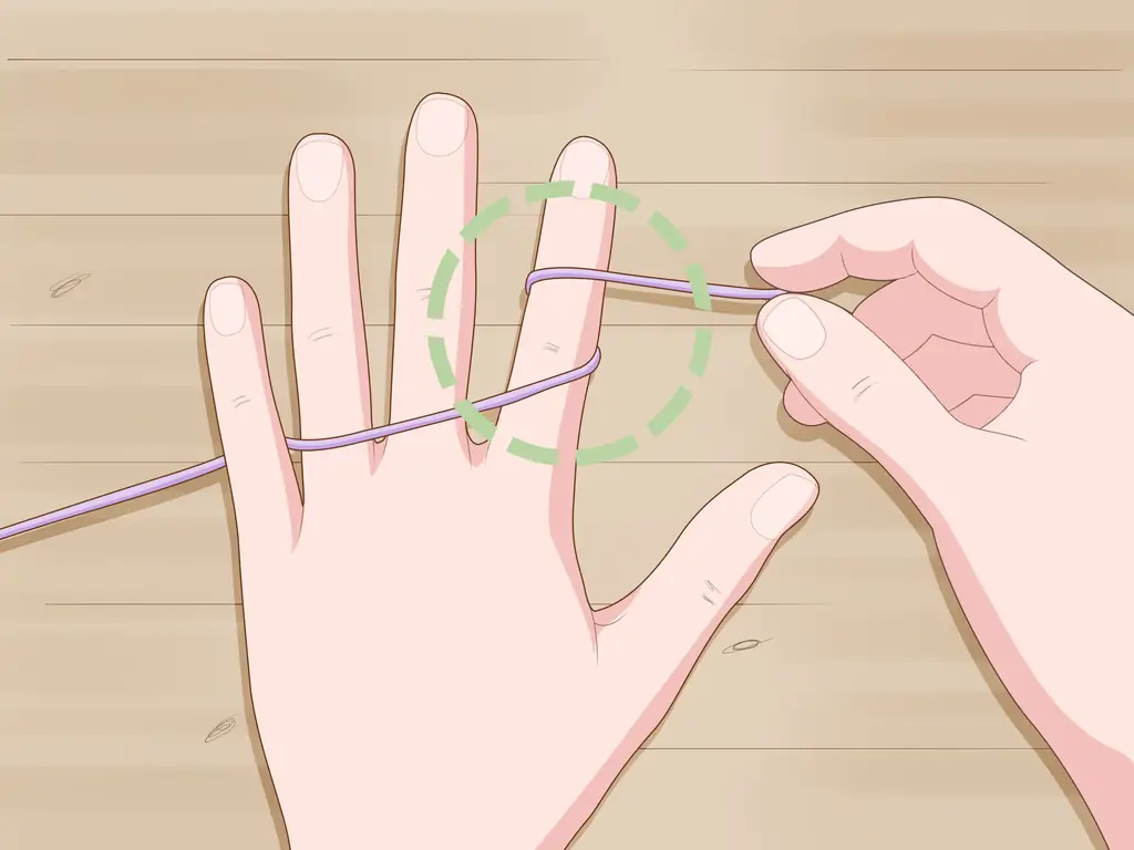 Как удерживать пряжу для вязания крючком: 9 шагов (с рисунками)