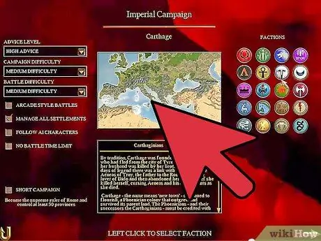 Разблокируйте фракции в Rome Total War, шаг 1 Разблокируйте фракции в Rome Total War, шаг 1