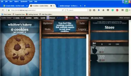 Как получить достижение Cookie Dunker на Cookie Clicker Шаг 2